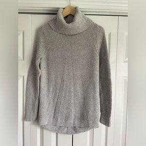 L.L. Bean Waffle Turtle Neck Sweater